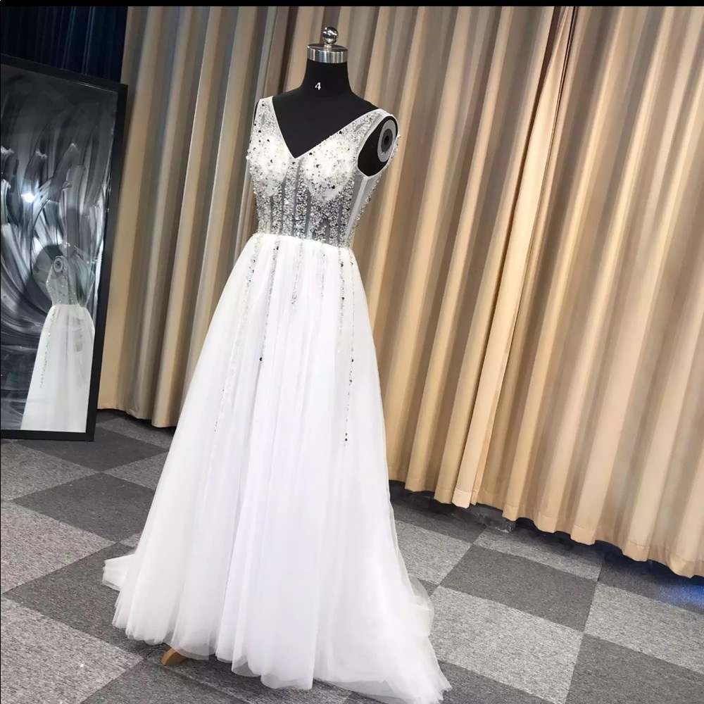 Wedding Dress - S size, NEW